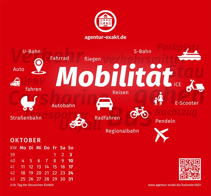 Oktober 2021: Mobilität