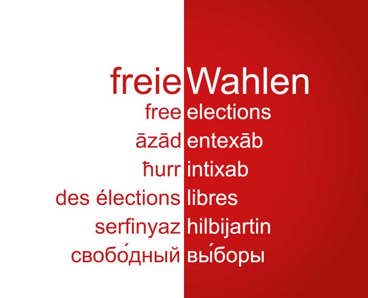 Juni 2016: Freie Wahlen
