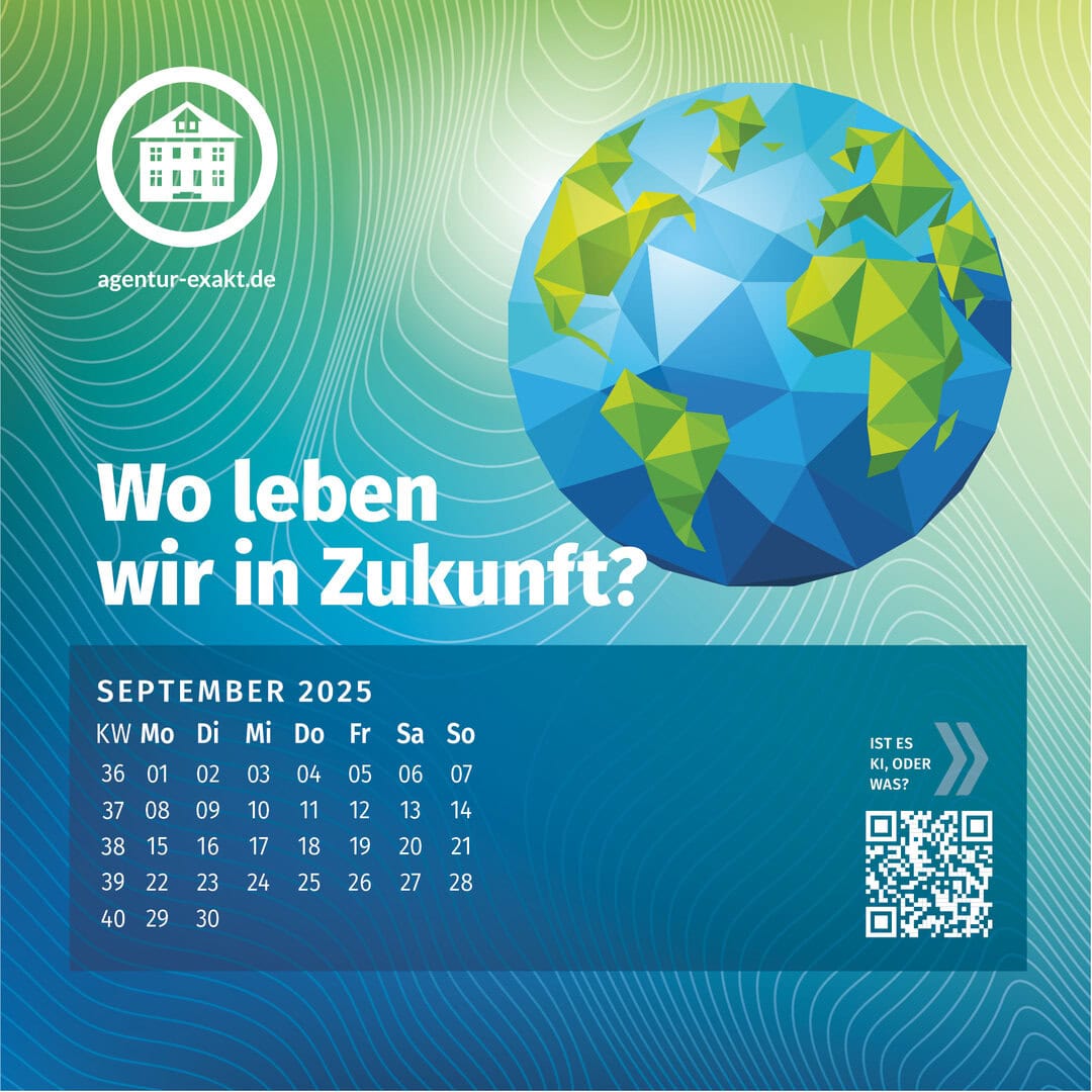 exakt-Tischkalendar 2025 September